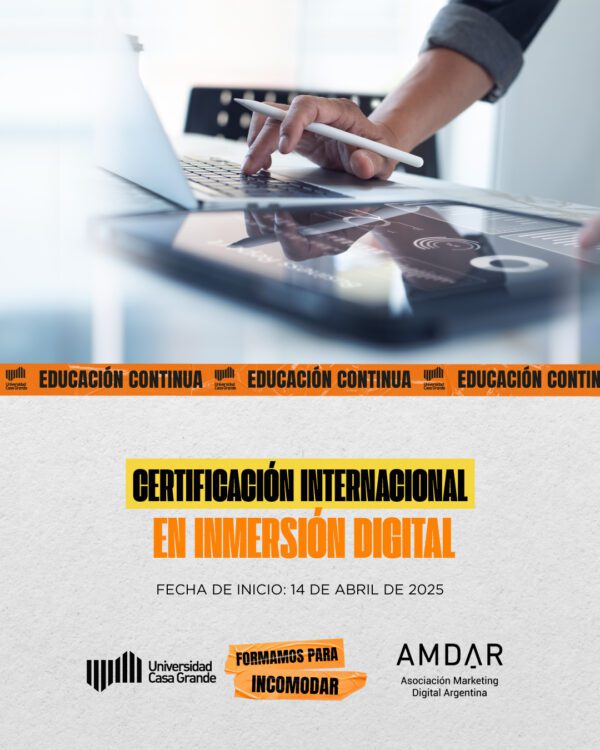 Certificado de Inmersión Digital